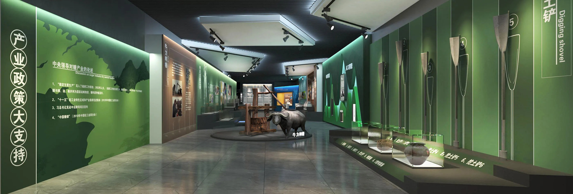 接待大厅效果图制作