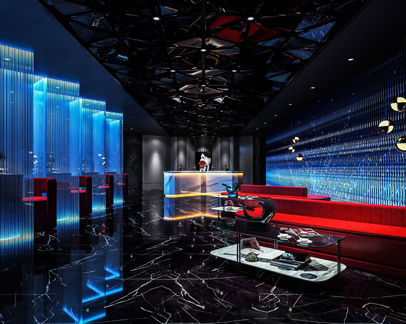 会所效果图制作